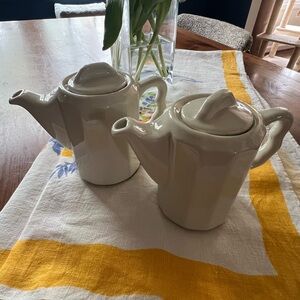 MCM Hall Vintage Teapot Pair -